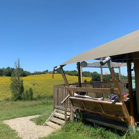 豪华帐篷 Hebergements Insolites Avec Piscine Au Coeur De La Nature Dans Un Domaine Familial