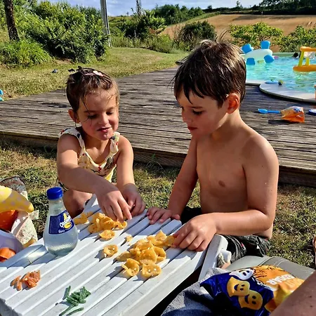 Luxusní stan Glamping Au Coeur De La Nature Avec Piscine